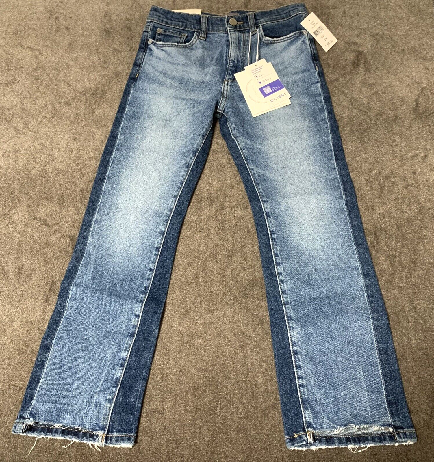 High Rise Distressed Denim