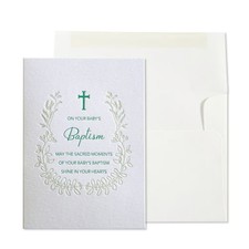 NIQUEA.D,  Baptism Greeting Card