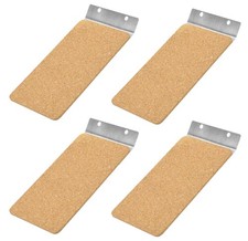 Fit Makita 151750-1 Steel Plate RPLS Parts fit 9920 Belt Sander (4-Pack)  A