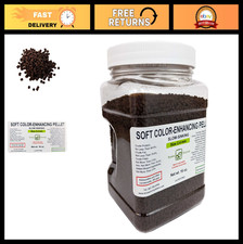 Color-Enhancing Sinking Pellets 2.4mm, 16oz - Soft Moist Food for Fish Axolotl