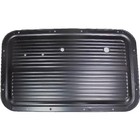 1967 Ford F100 F250 F350; Interior Door Panel; Stamped Steel; Black; RH