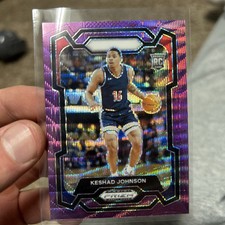 Keshad Johnson RC #66 Purple Prism 