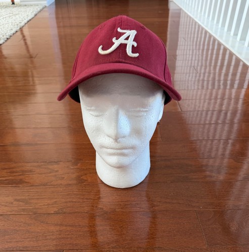 Alabama Crimson Tide New Era 39THIRTY Hat A Logo Sz. M/L Stretch Flex ...