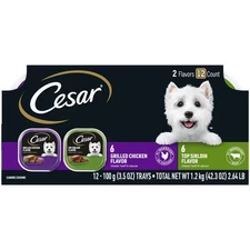 Classic Loaf In Sauce Wet Dog Food Variety Pack, 3.5 Oz Trays (12 Pack)