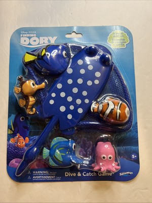 SwimWays Disney Finding Dory Mr. Ray Dive and Catch Game, Bath Toys NEW