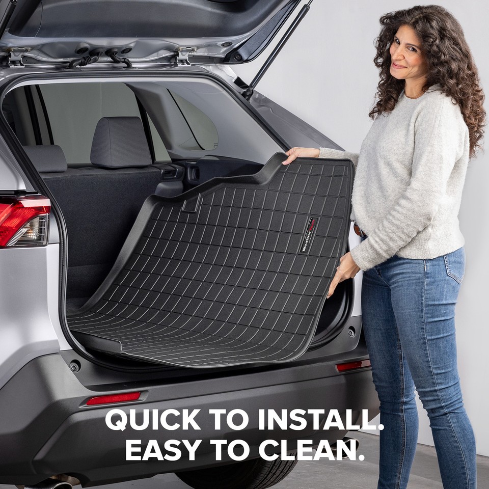 WeatherTech 42659 Cargo Liner for BMW i3 (2014-2018) - Grey, Complete Trunk Protection