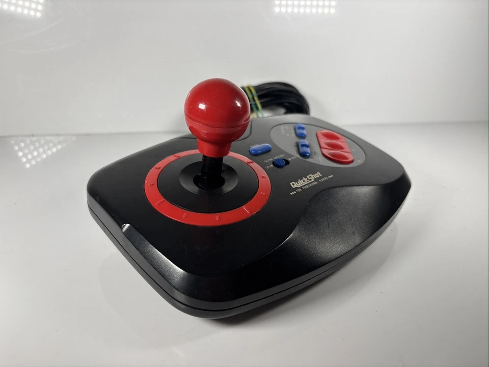 SEGA MEGADRIVE - QUICKSHOT QS-162 2 PLAYER JOYPAD CONTROLLER ARCADE STICK - Image 3 of 4
