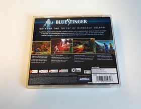 Blue Stinger Sega Dreamcast 1999 Cracked Case T1