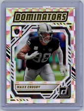 2025 Donruss #DOM-MCY Maxx Crosby Dominators