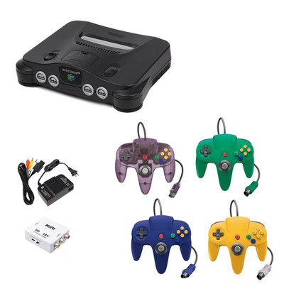 Nintendo 64 Console Bundle! Pick 0-4 Controllers + Cables + Warranty, Authentic