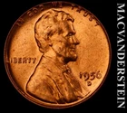 1956-D Lincoln Wheat Cent- Choice Gem Brilliant Uncirculated- No Reserve #L4024