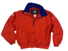 Descente Metallic Red Ski Coat Winter Jacket Snow Board US M Vtg 90’s