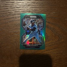 kirby puckett 2023 Panini Prizm Green Prizm Parallel #224
