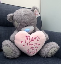 Extra Large Me To You Bear With Tags, Gift ‘Mum I Love You’