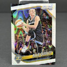 Allie Quigley #80 2025 Panini WNBA Prizm Basketball Card White Seismic