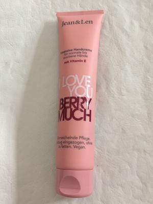 Jean & Len Love You Berry Much Intensive Handcreme mit Vitamin E 75 ml