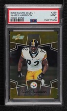 2008 Score Select Gold Zone 24/50 James Harrison #255 PSA 9 MINT 8uc