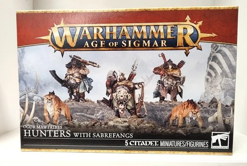 Warhammer Age of Sigmar Ogor Mawtribes HUNTERS WITH SABREFANGS single models