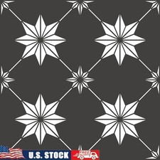 Peel Stick Vinyl Floor Tiles Modern Textured Durable Easy Install 10 Pack New