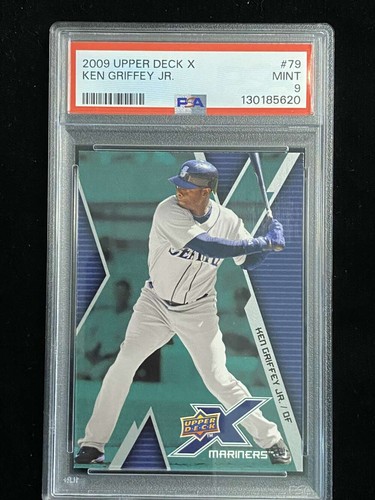 2009 Upper Deck X #79 Ken Griffey Jr. Mariners PSA 9 Mint