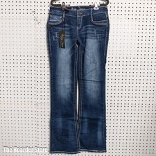 Aria Jeans Bootcut Size 5/6 Curvy Regular Fit 30 x 33 New With Tags