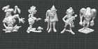5 MPC Uglies Mads Figures