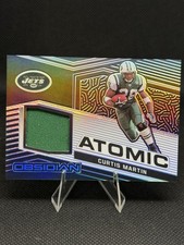 2021 Panini Obsidian - Atomic Material - Curtis Martin /75 (MEM) NY Jets NFL HOF