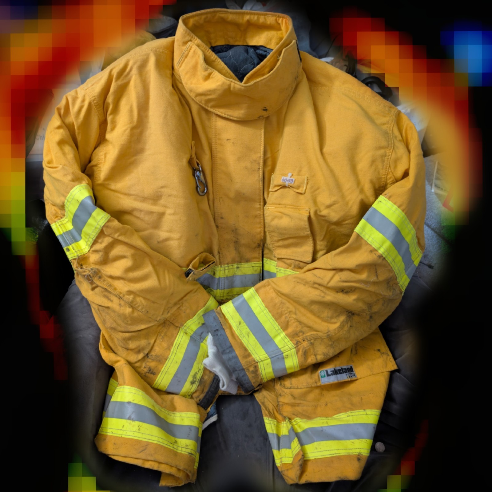 Lakeland Turnout Coat A10 Attack Gear Firefighting Jacket Nfpa 1971-2018 Big