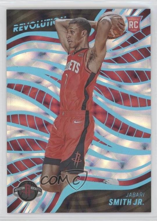 2022-23 Panini Revolution Rookies Cosmic 10/99 Jabari Smith Jr #115 in5