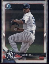2018 Bowman Draft Chrome #BDC-17 Luis Medina