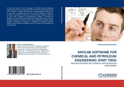 Ahmmed Saadi Ibrahem | MATLAB SOFTWARE FOR CHEMICAL AND PETROLEUM ENGINEERING...