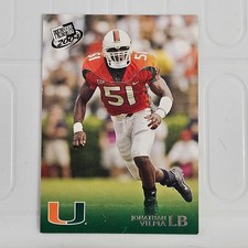 Jonathan Vilma RC 2004 Press Pass #39 Football Rookie Card Miami Hurricanes. rookie card picture