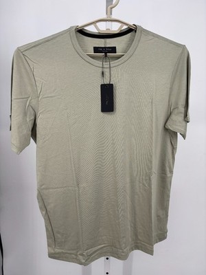 New Rag & Bone Core Short Sleeve Tee Mens Moss Green Cotton S/S $98