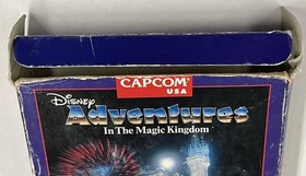 Nintendo NES Disney Adventures in the Magic Kingdom Tested Game w/Sleeve & Box