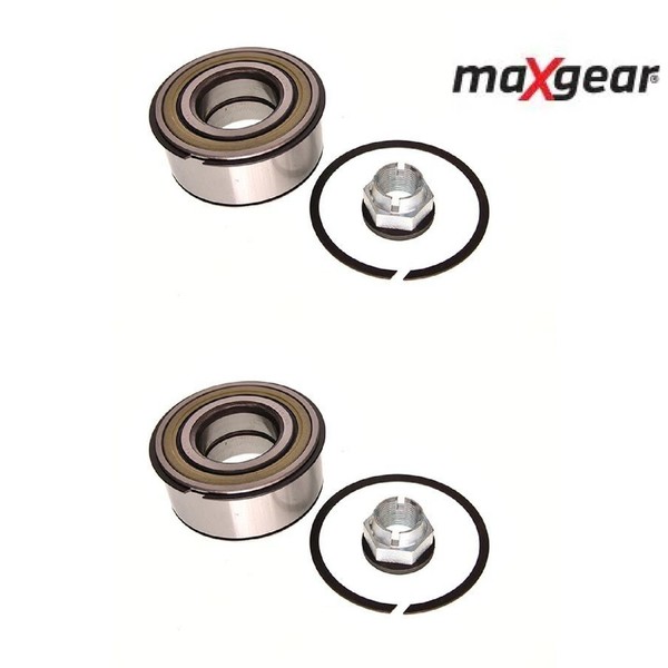 2X Radlagersatz Maxgear 33-0305 2 Radlager Satz Links Rechts Vorderachse-image