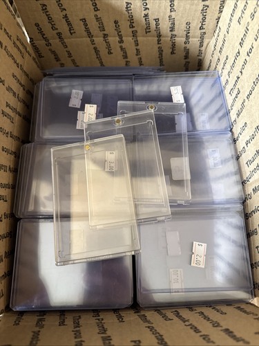 Huge Lot Of 575 Top Loaders And Other Supplies