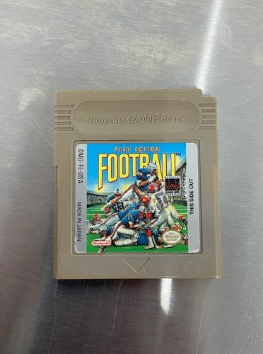 Cartouche Play Action Football – Game Boy Color – Jeu Vidéo Sport US, Très Bon état
