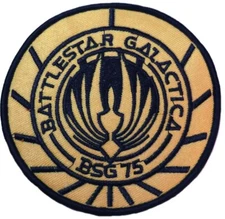 Battlestar Galactica BSG 75 Embroidered Uniform Shoulder PATCH