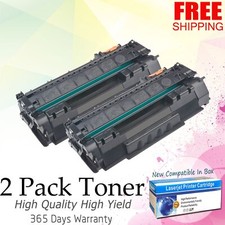 2PK Q5949A 49A Laser Toner Cartridge For HP LaserJet 1160 1320 3390 3392 Printer