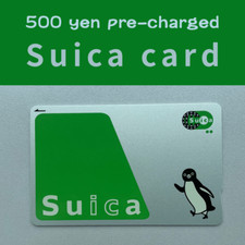 【Suica】Carte IC Transport JAPON ¥500 chargée et ¥500 dépôt 【Suivi】