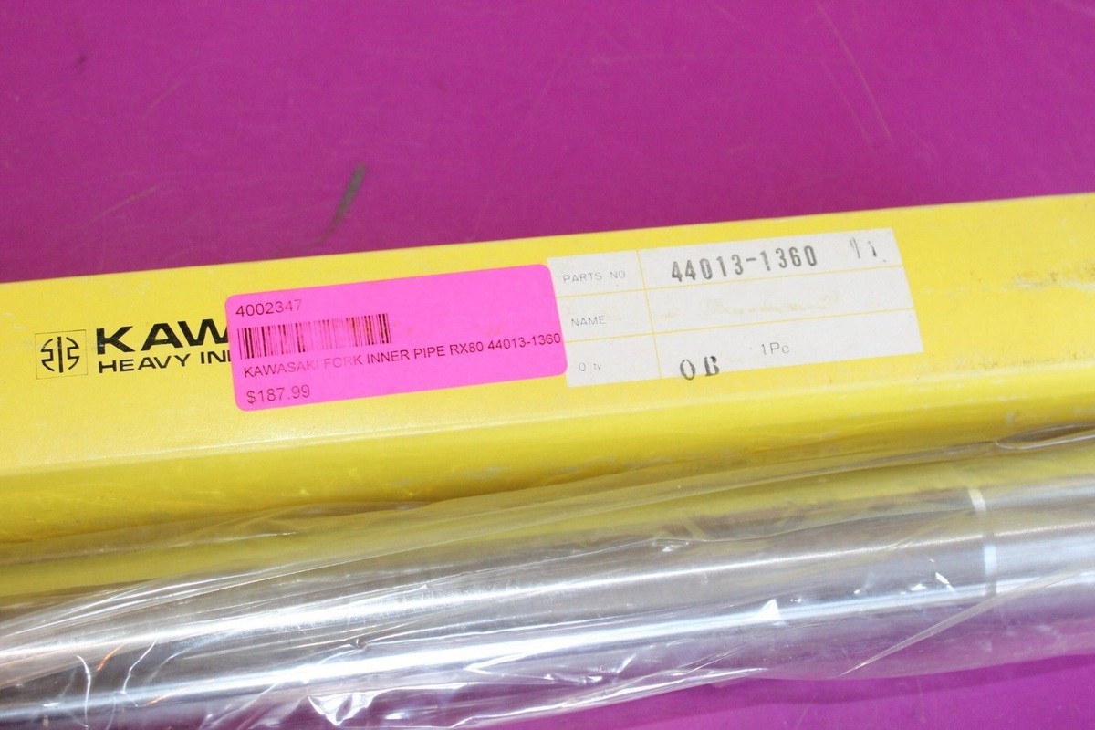Kawasaki Fork Inner Pipe RX80. Part 44013-1360. | eBay