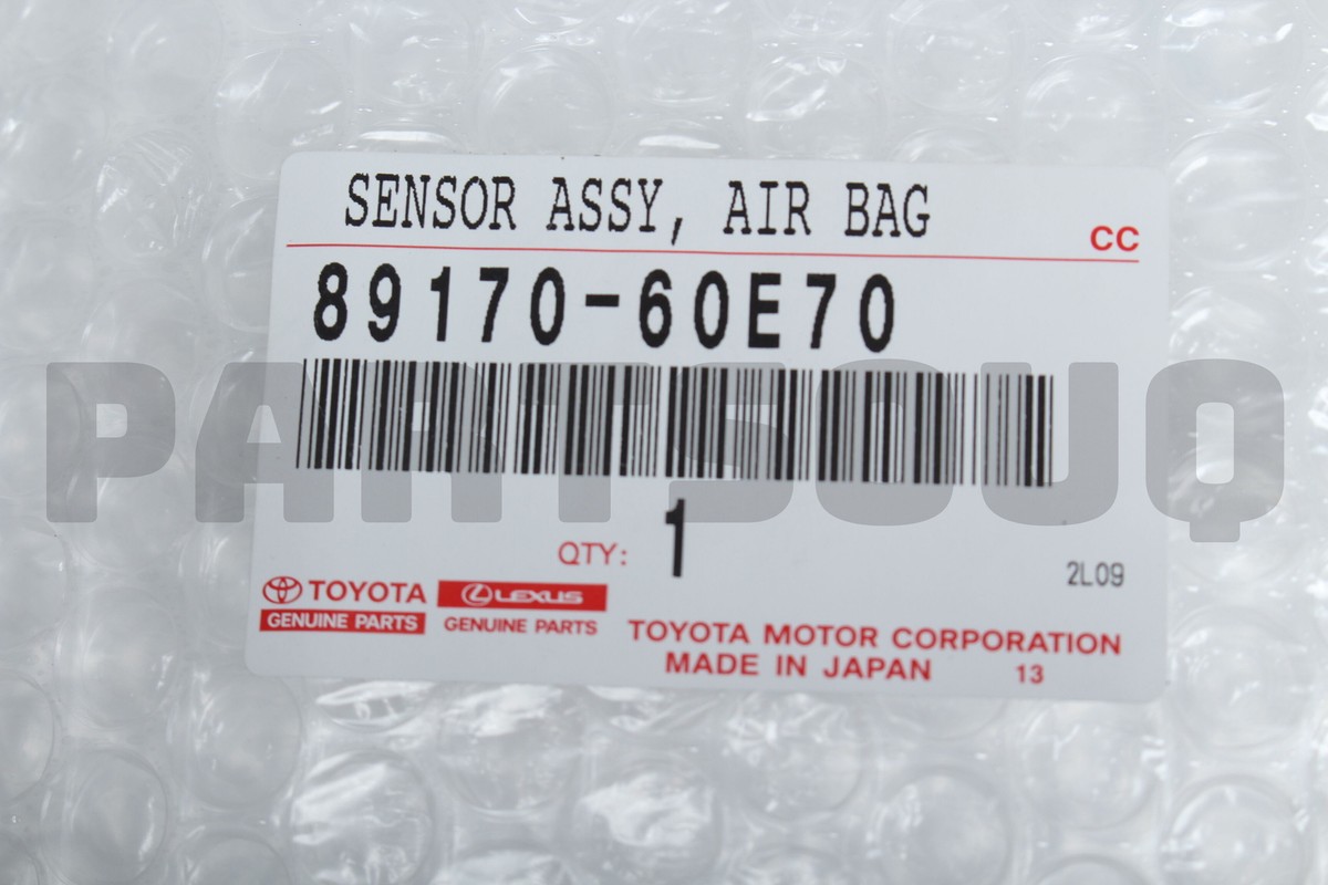 8917060E70 Genuine Toyota SENSOR ASSY SAFETY DEVICE 89170-60E70 | eBay