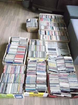 ca. 1000 x Musik  CD Mega Sammlung - Hardrock Metal  Punk Pop Schlager 