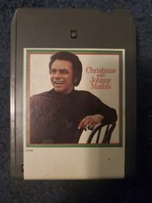 JOHNNY MATHIS -Christmas with Johnny Mathis -8 Track Tape