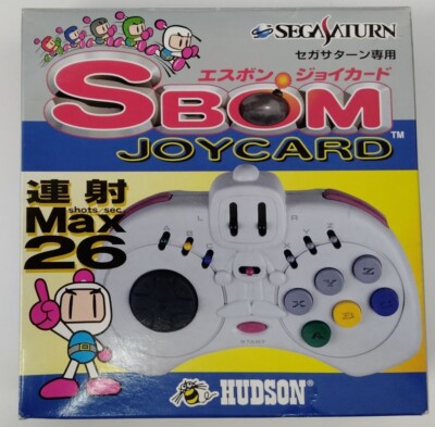 Manette Sega Saturn SBOM Joycard HC-735 HUDSON SOFT SS