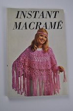 Macrame Paperback Book 1971 Needlecraft Institute Graphic Enterprises