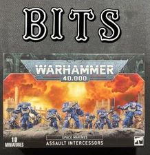 Bits Space Marine Primaris Assault Intercessors Squad Warhammer 40,000 Bitz