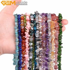 AAA 6x8mm Natural Gemstone Freeform Chips Beads Jewelry Making 15'' Wholesale