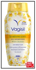 Vagisil Scentsitive Scents Daily Intimate Feminine Wash, White Jasmine, 12 fl oz
