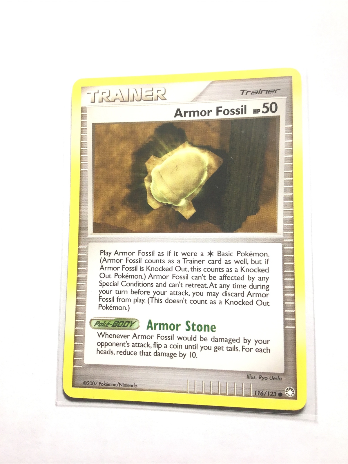ARMOR FOSSIL - 116/123 - Mysterious Treasures - Pokemon Card - LP